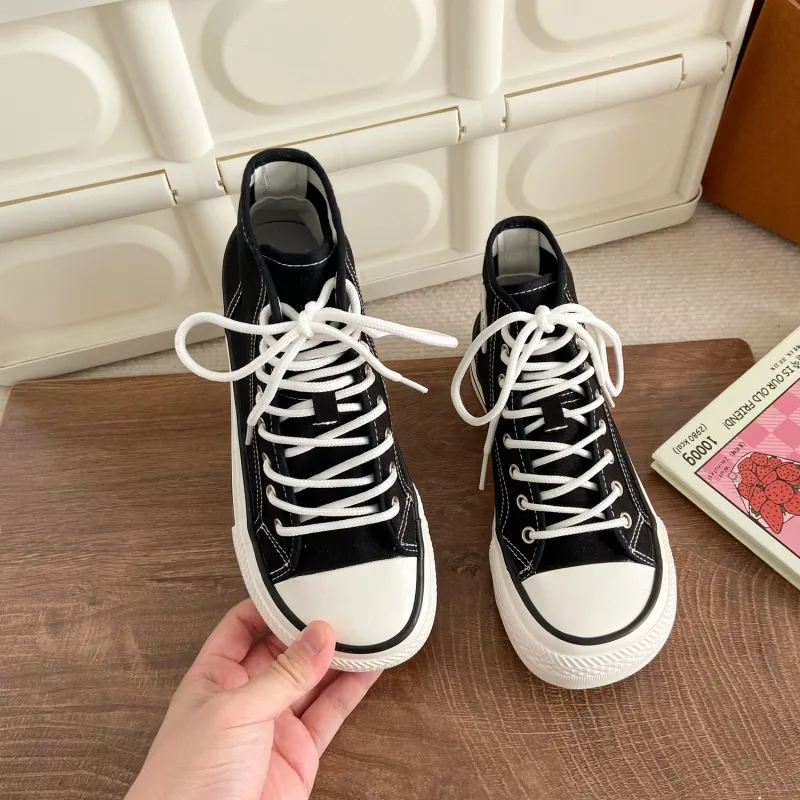 PARK DANCE High Top Skateboard Shoes Women's-29