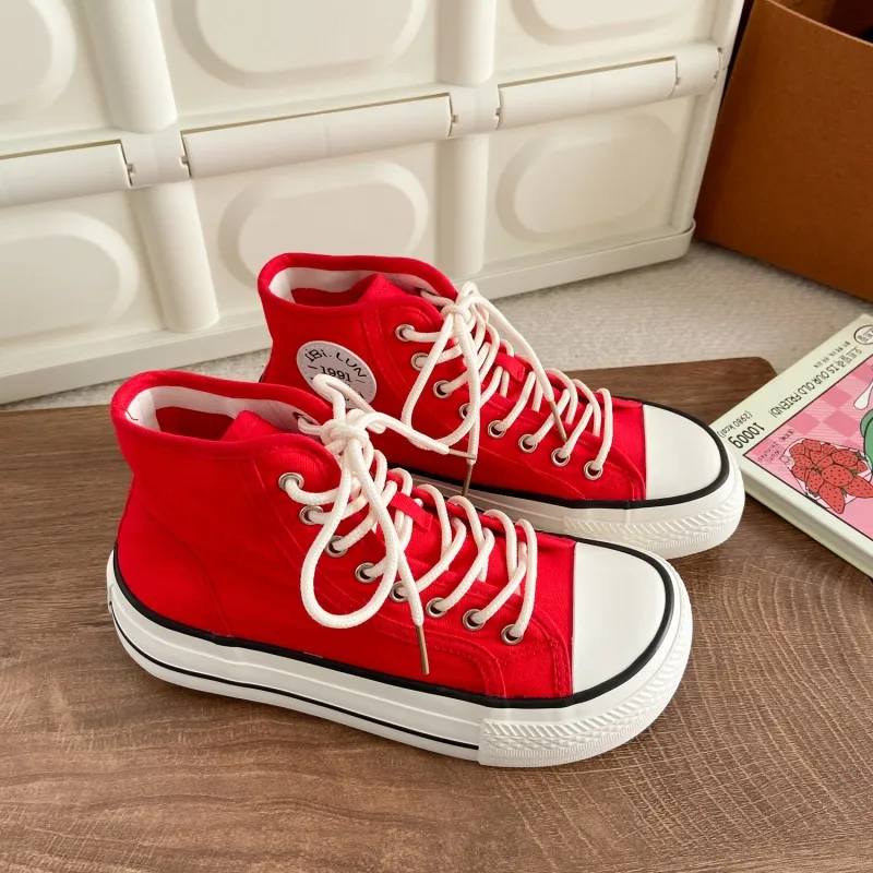 PARK DANCE High Top Skateboard Shoes Women's-7