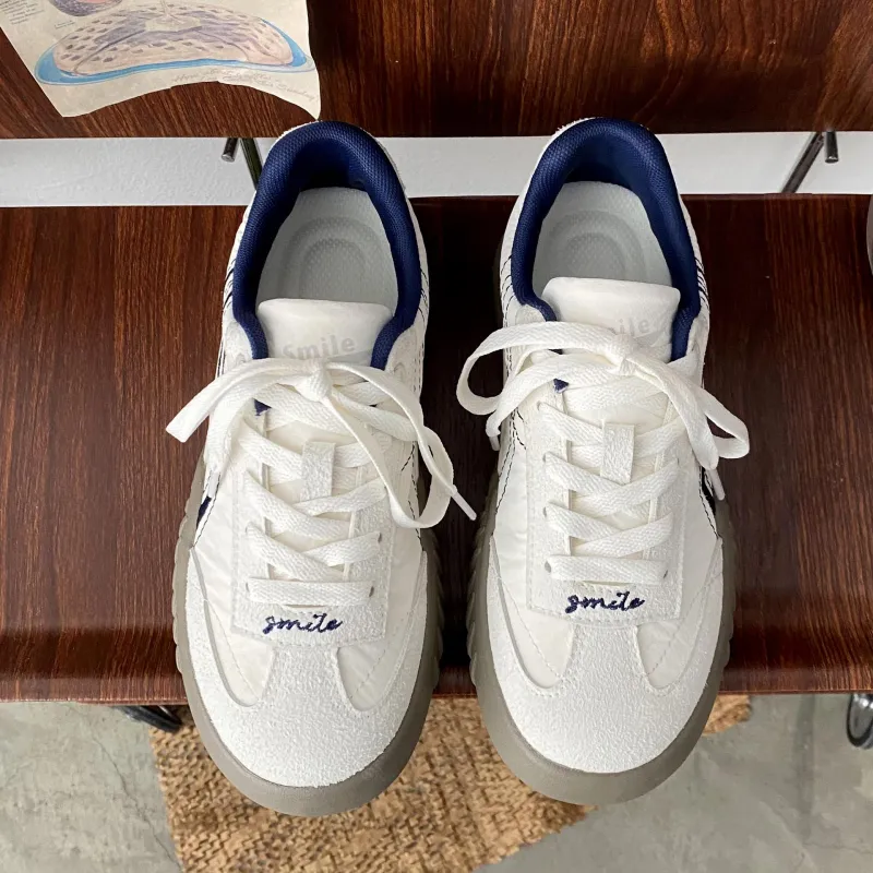 PARK DANCE Low Top Skateboard Shoes Women's-2