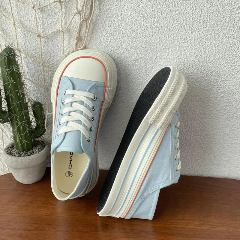 PARK DANCE Low Top Skateboard Shoes Women's-14