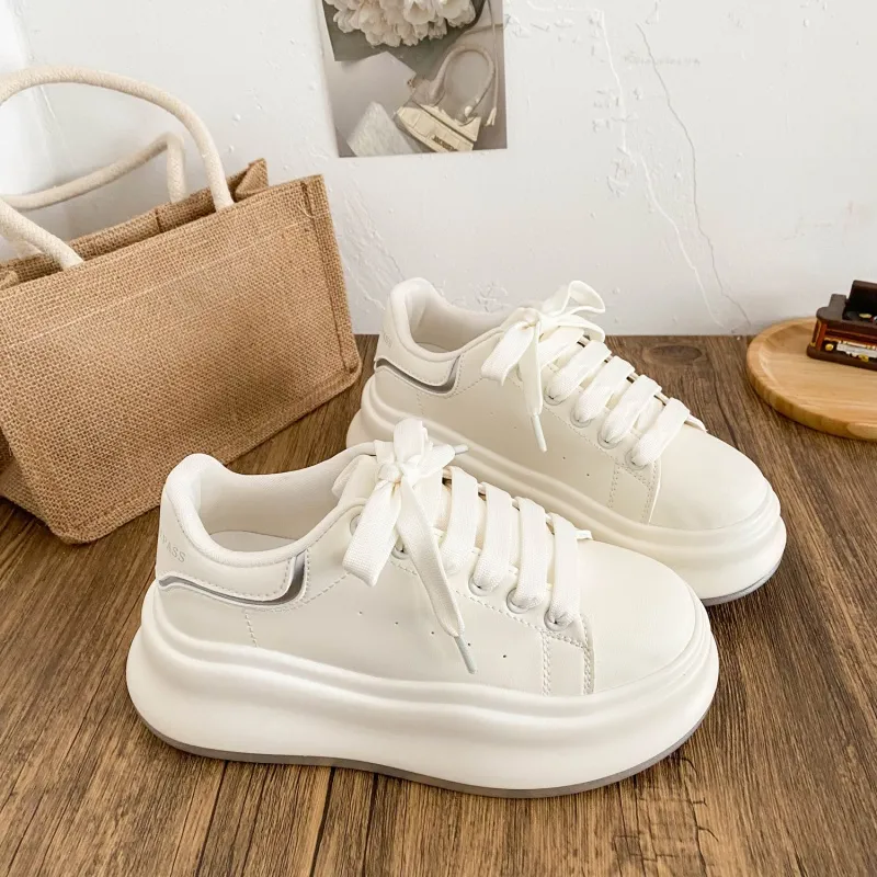 PARK DANCE Anti Slip Wear Resistant Low Top Skateboard Shoes Women's-3