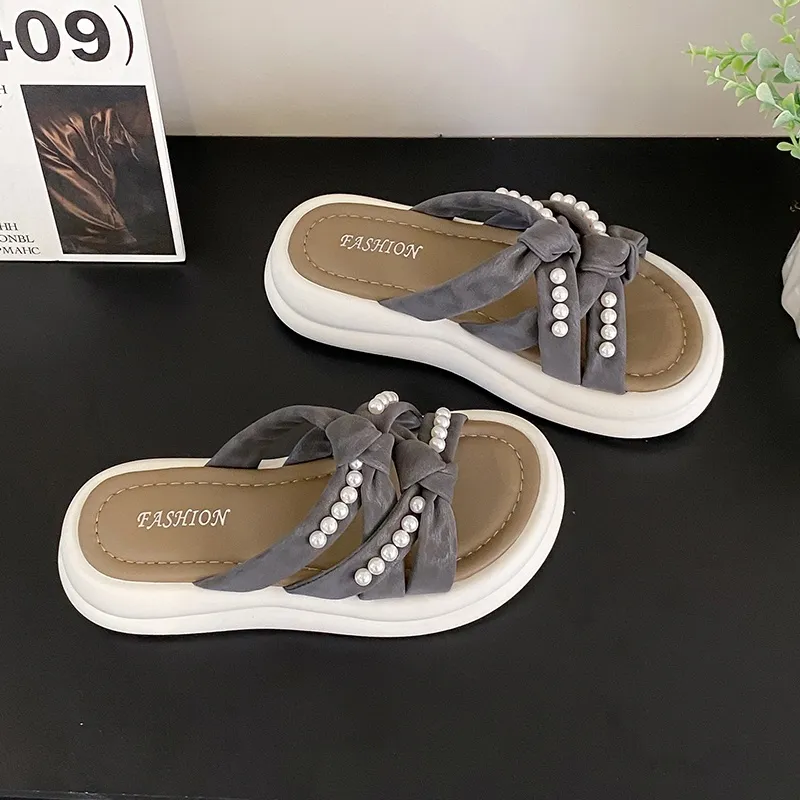 PARK DANCE Quiet Abrasion Resistant Slide Slippers Women's-2