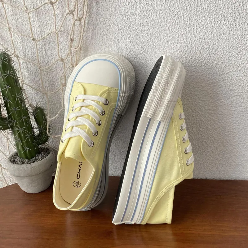 PARK DANCE Low Top Skateboard Shoes Women's-23