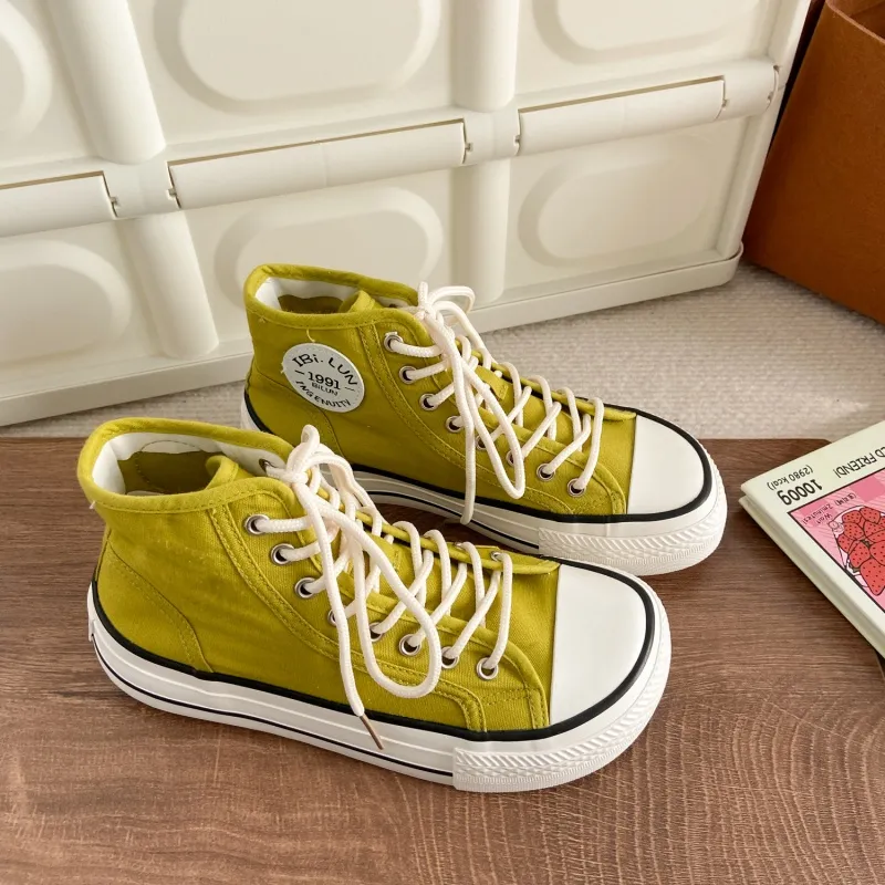 PARK DANCE High Top Skateboard Shoes Women's-12