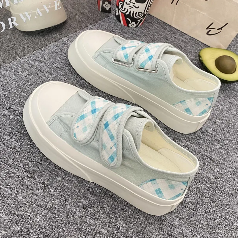 PARK DANCE Low Top Skateboard Shoes Women's-3
