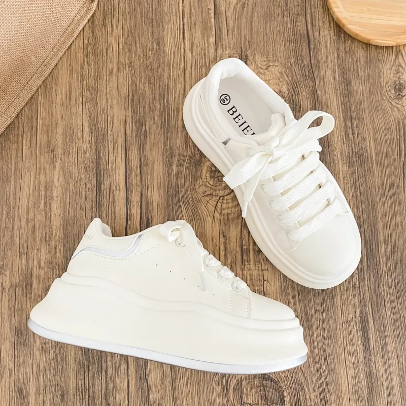 PARK DANCE Anti Slip Wear Resistant Low Top Skateboard Shoes Women's-5