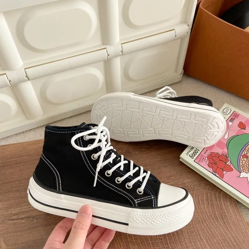 PARK DANCE High Top Skateboard Shoes Women's-28