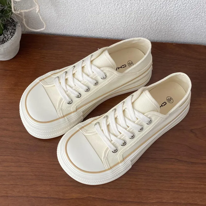 PARK DANCE Low Top Skateboard Shoes Women's-7