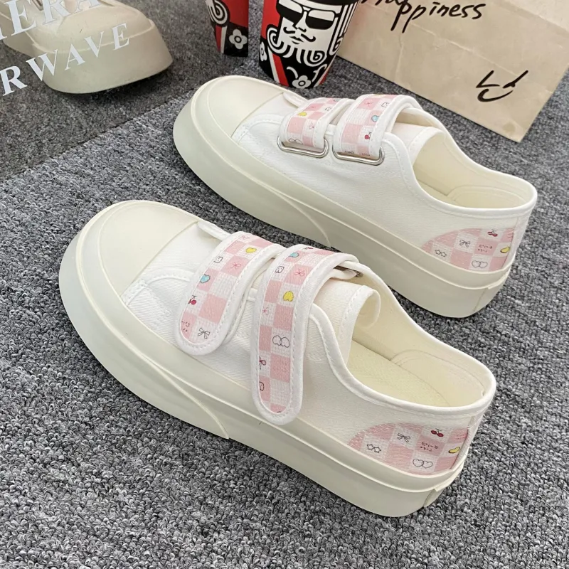 PARK DANCE Low Top Skateboard Shoes Women's-8