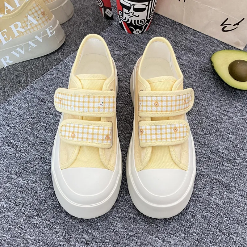 PARK DANCE Low Top Skateboard Shoes Women's-16