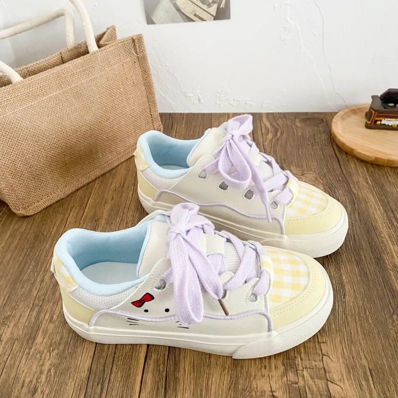PARK DANCE Low Top Skateboard Shoes Women's-11