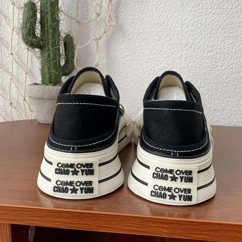 PARK DANCE Low Top Skateboard Shoes Women's-5