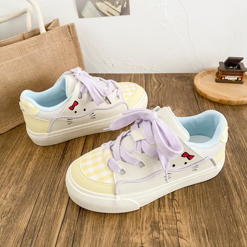 PARK DANCE Low Top Skateboard Shoes Women's-9