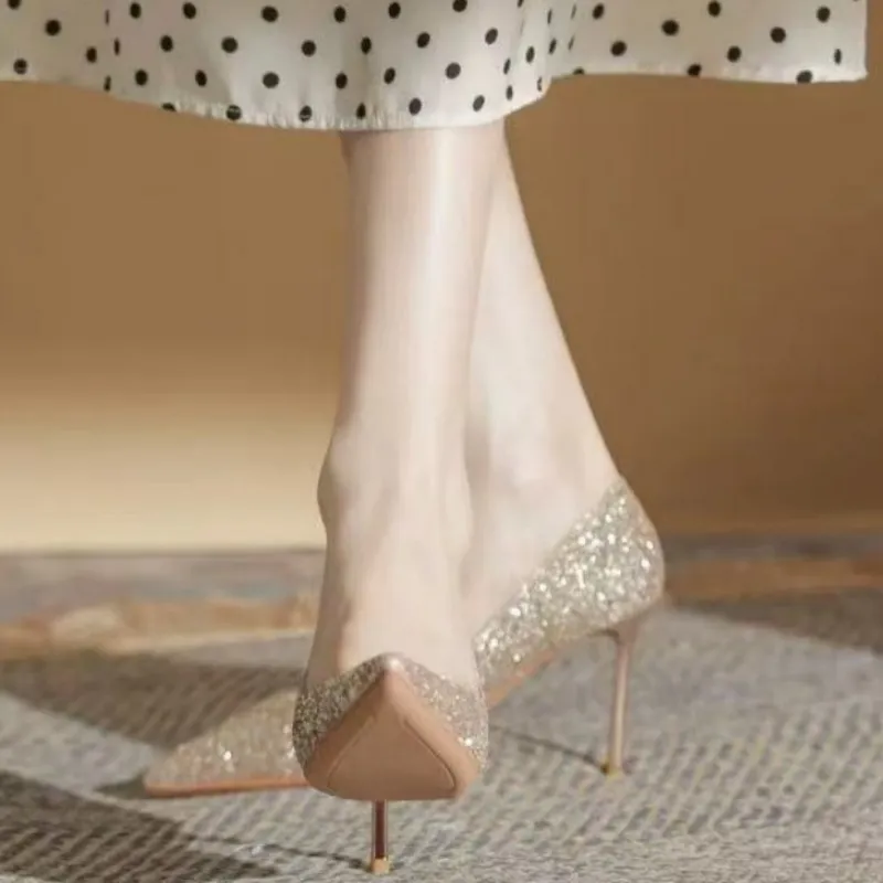 PARK DANCE Slim Heel High Heels Women's-6