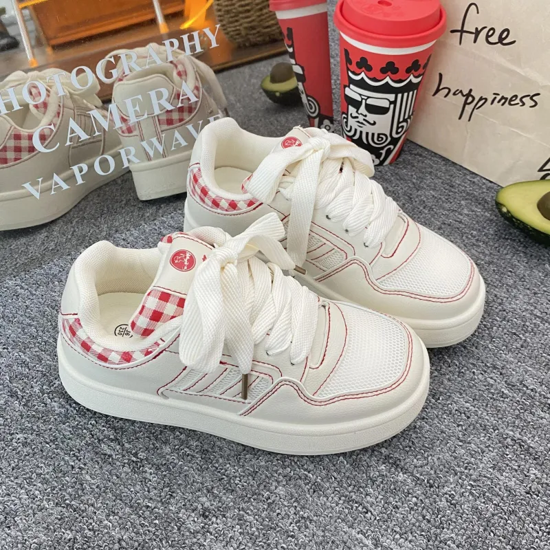 PARK DANCE Low Top Skateboard Shoes Women's-7