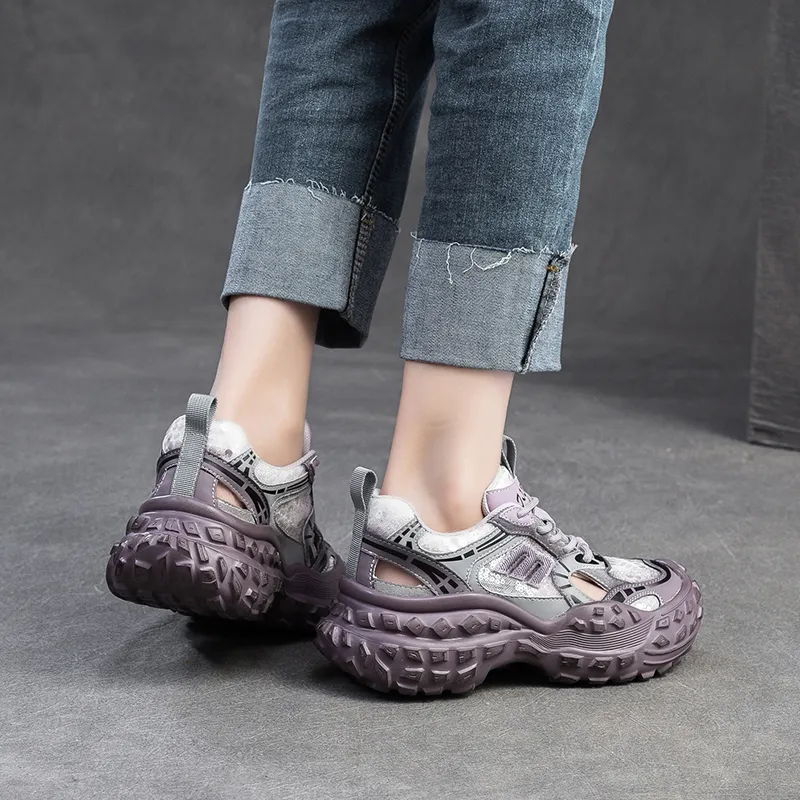 GIHO Low Top Chunky Sneakers Women's-13