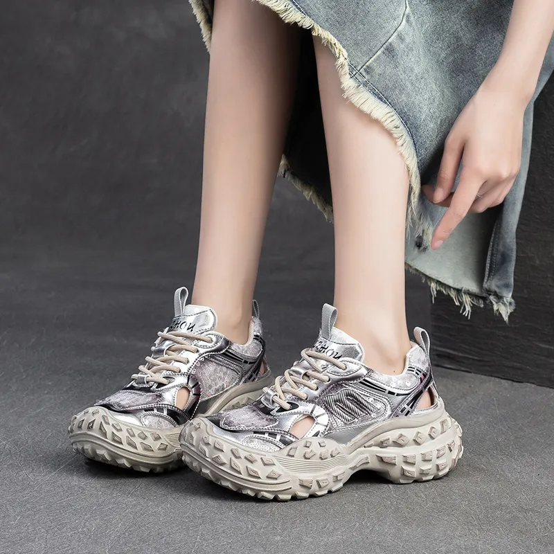GIHO Low Top Chunky Sneakers Women's-6