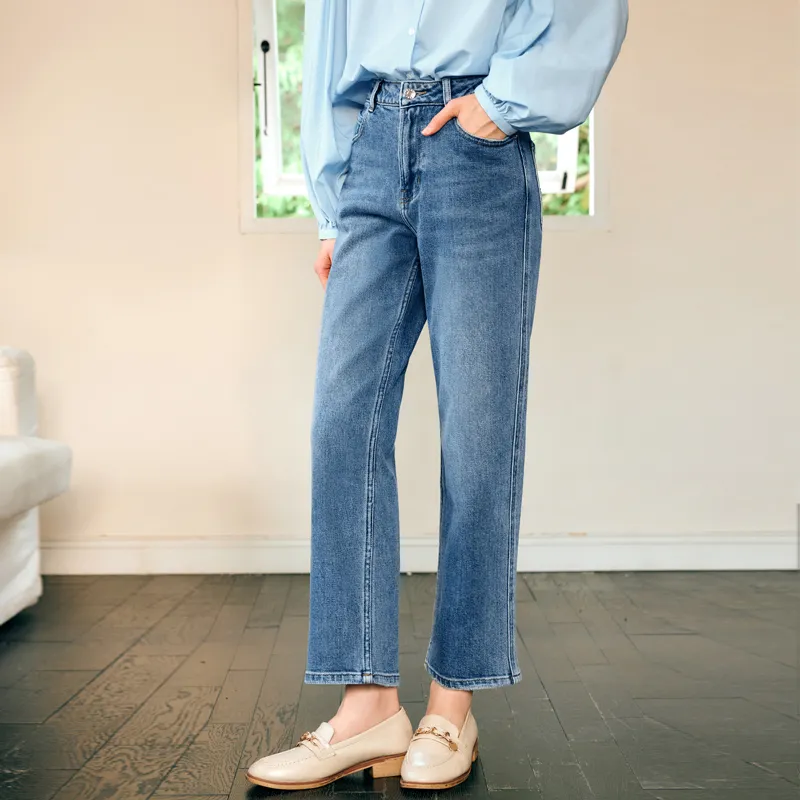 Olrain Jeans Women's Denim Blue-2