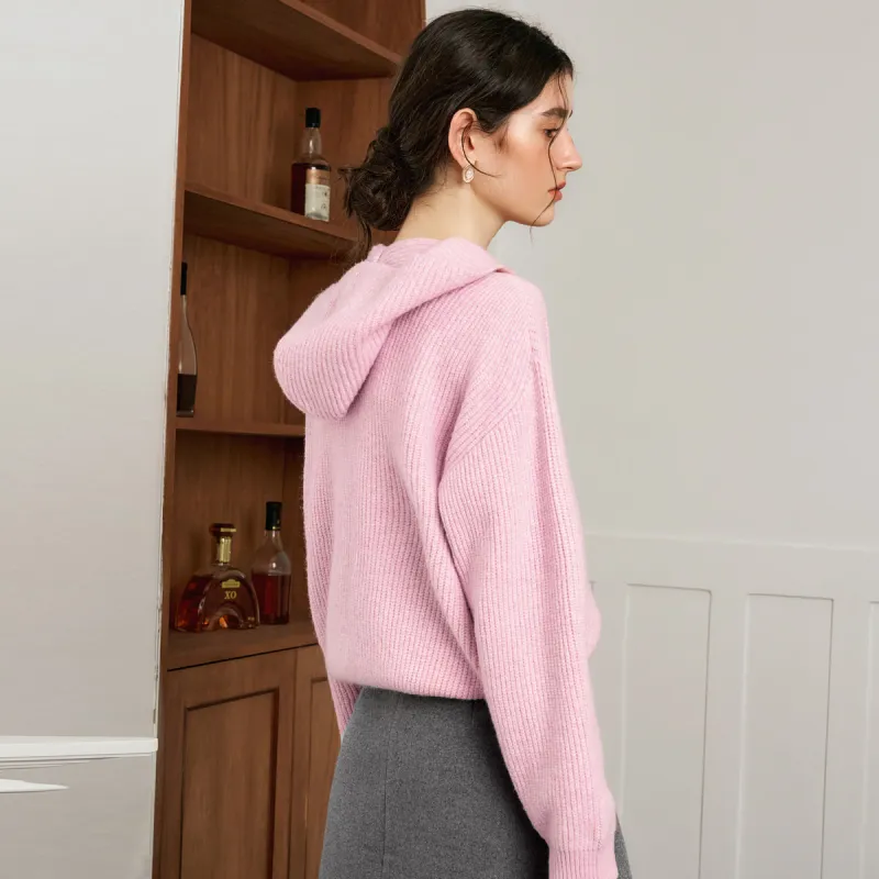 Olrain Sweaters Women's Pink-5