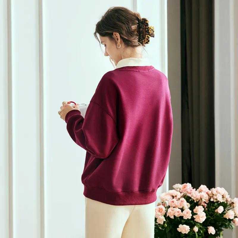 Olrain Sweatshirt Women's Fuchsia-2