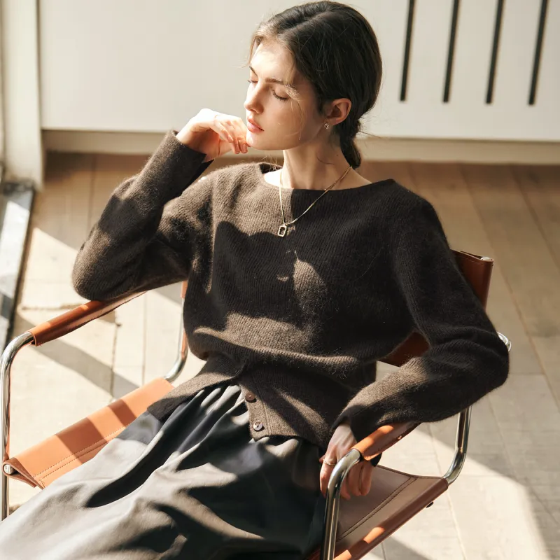 Olrain Sweater Women's Tea Umber-4