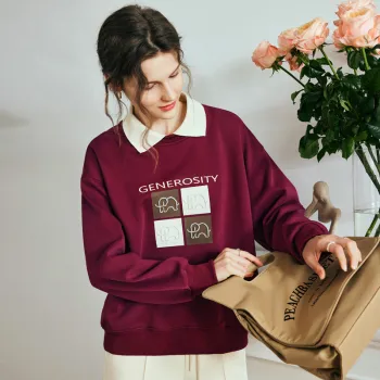 Olrain Sweatshirt Women's Fuchsia