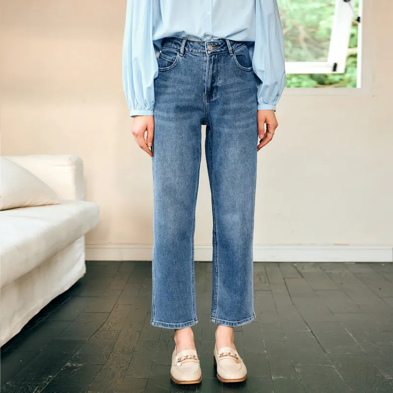 Olrain Jeans Women's Denim Blue-6
