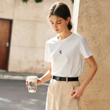 Olrain Regular T Shirt Women's White