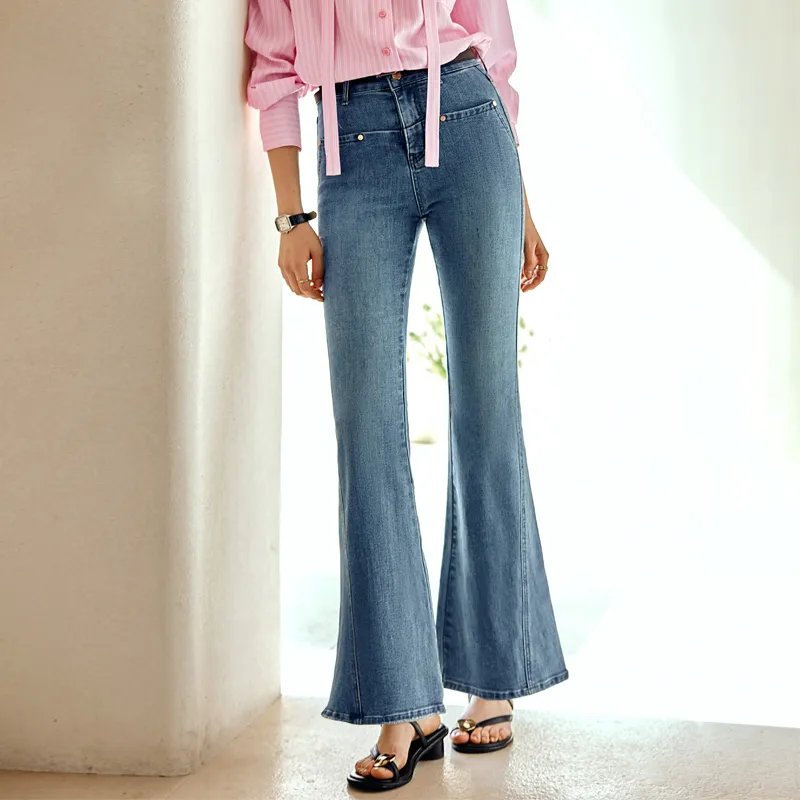 Olrain Jeans Women's Blue-1