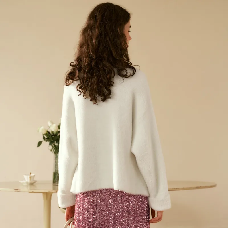 Olrain Sweater Women's Pearl White-4