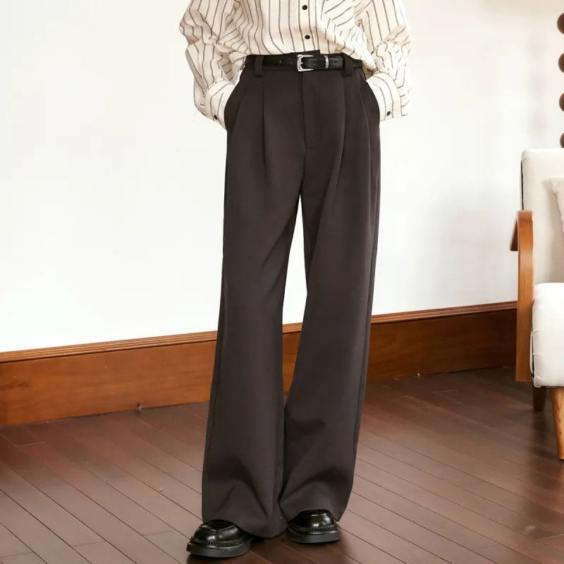 Olrain Casual Pants Women's Coffee-3