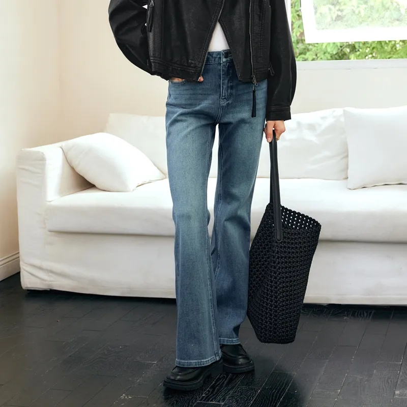 Olrain Jeans Women's Blue-5