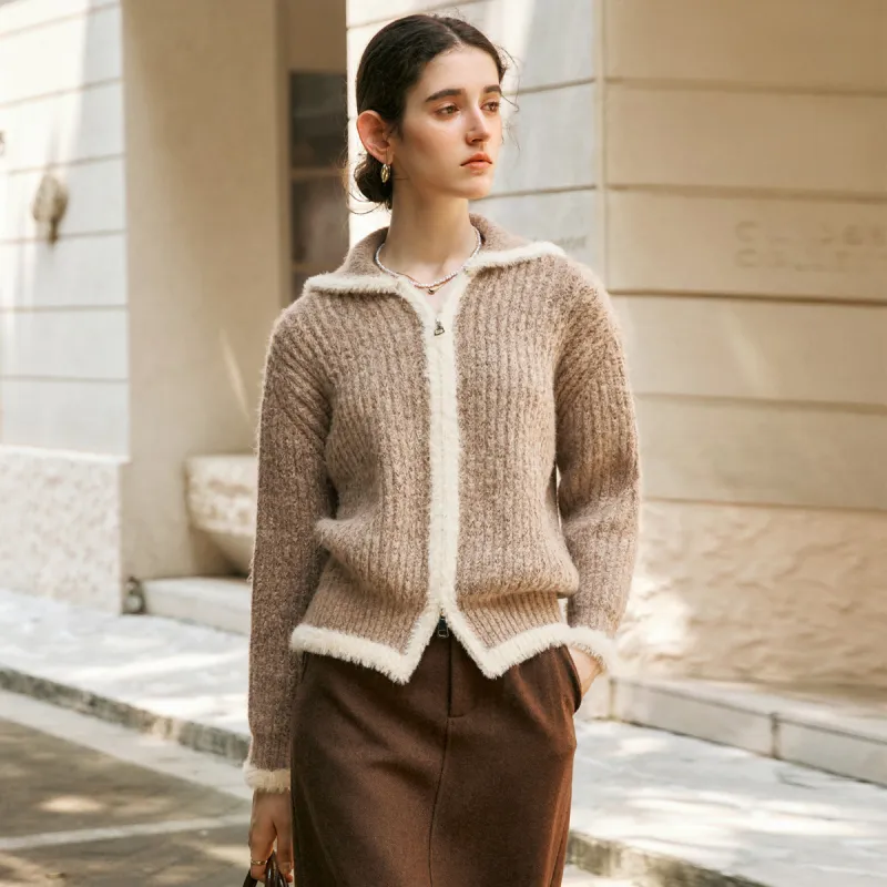 Olrain Sweaters Women's Brown-2