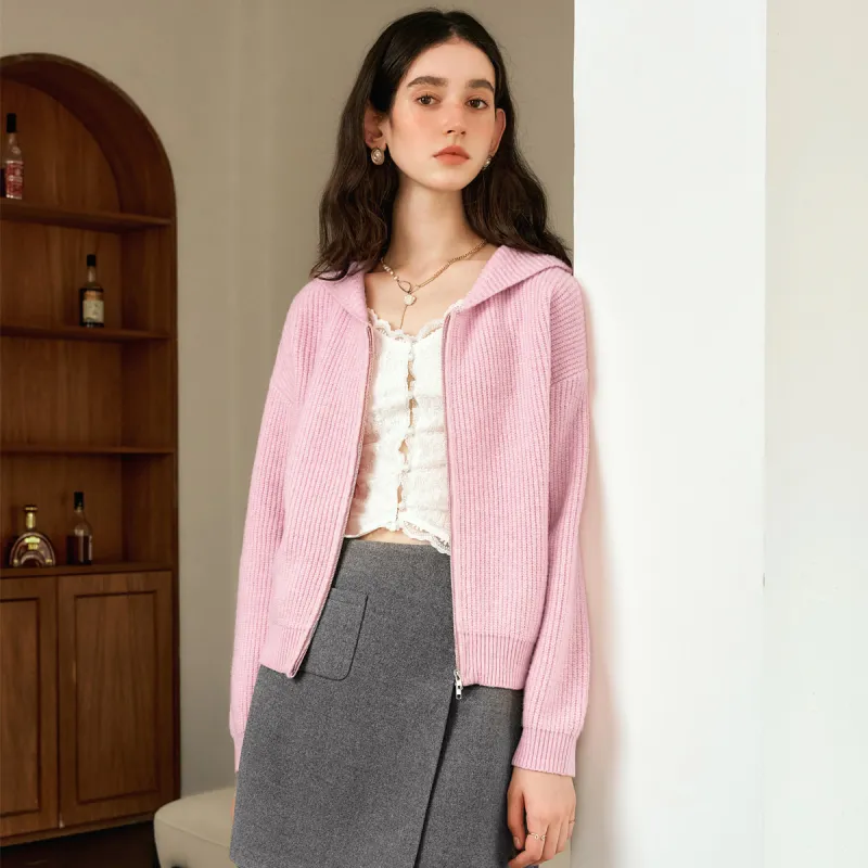 Olrain Sweaters Women's Pink-6