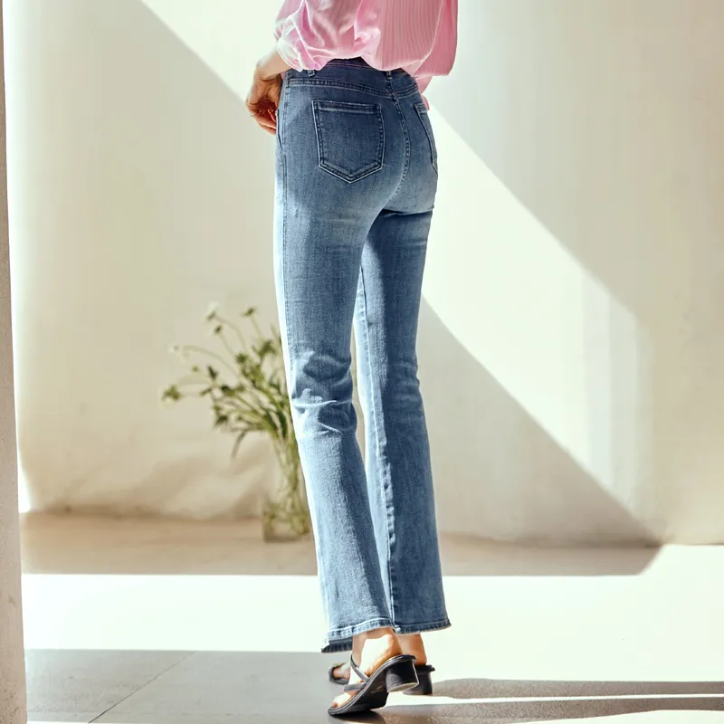 Olrain Jeans Women's Blue-2
