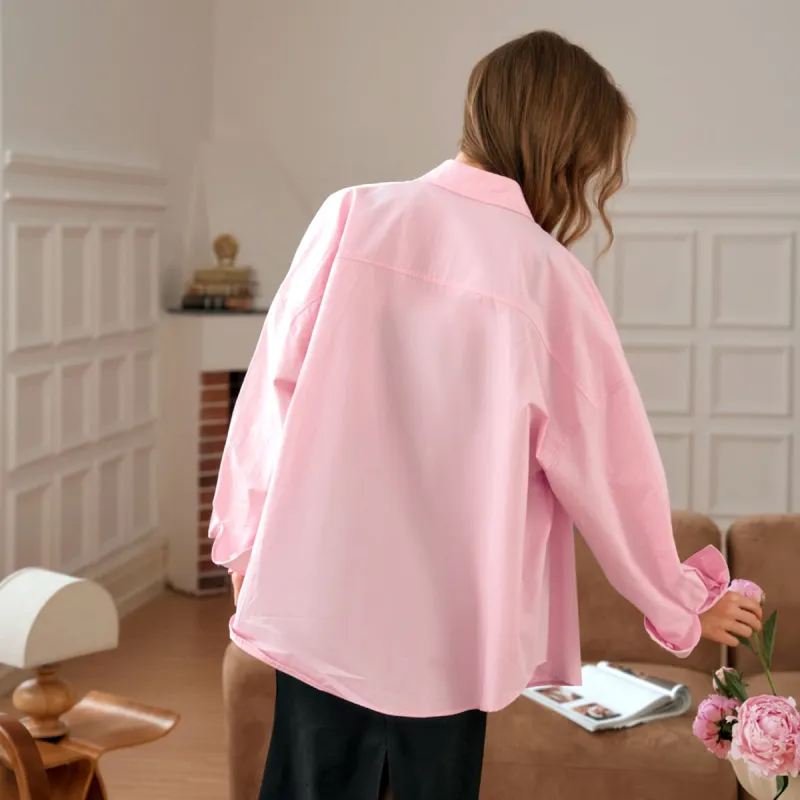 Olrain Shirt Women's Cherry Blossom Pink-2