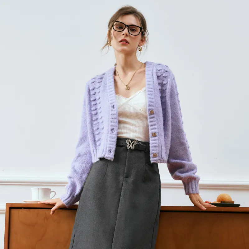 Olrain Sweaters Women's Purple-6