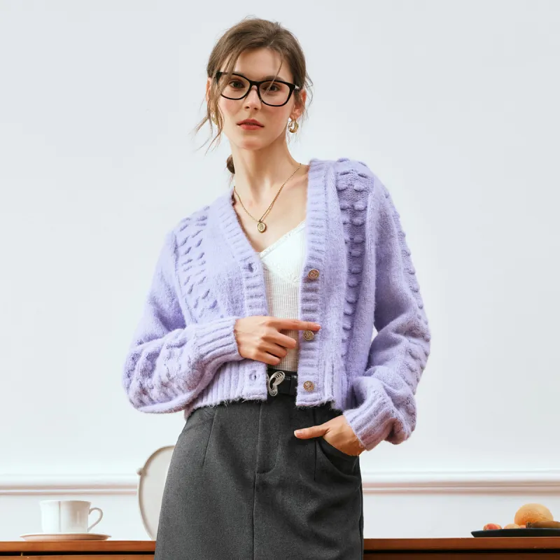 Olrain Sweaters Women's Purple-5