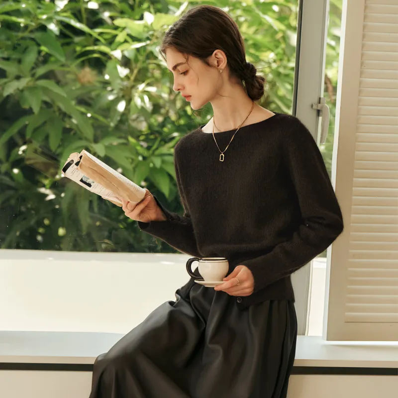 Olrain Sweater Women's Tea Umber-5