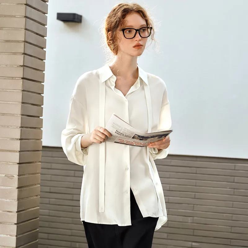Olrain Shirt Women's Beige Apricot-5