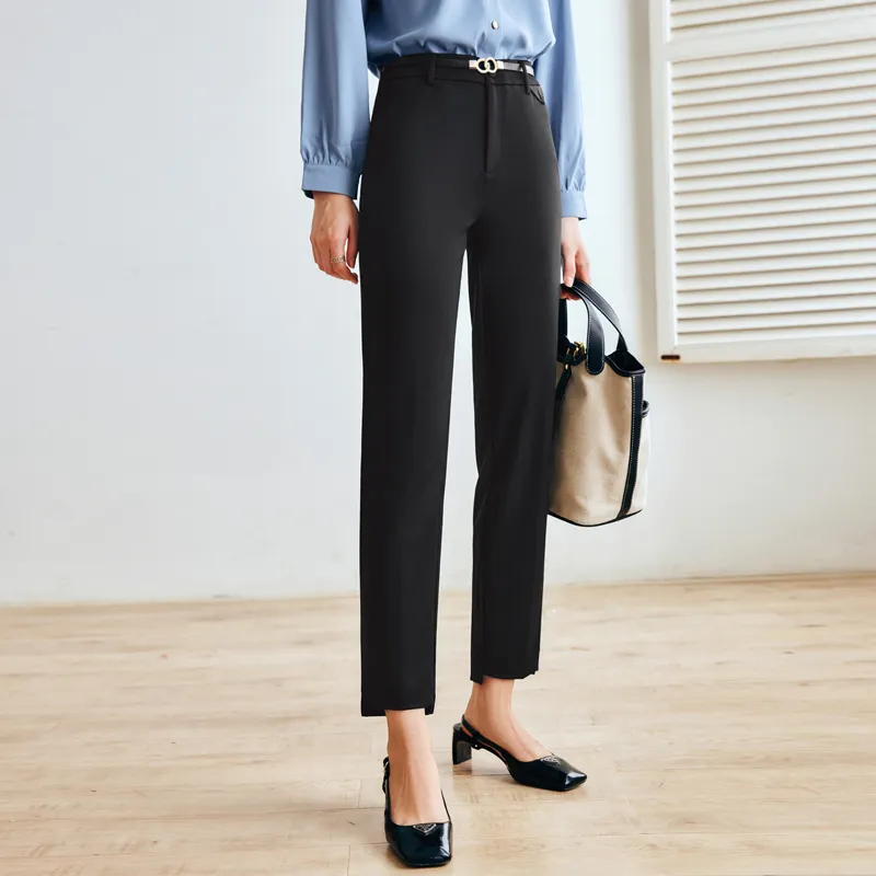 Olrain Suit Trousers Women's Black-1