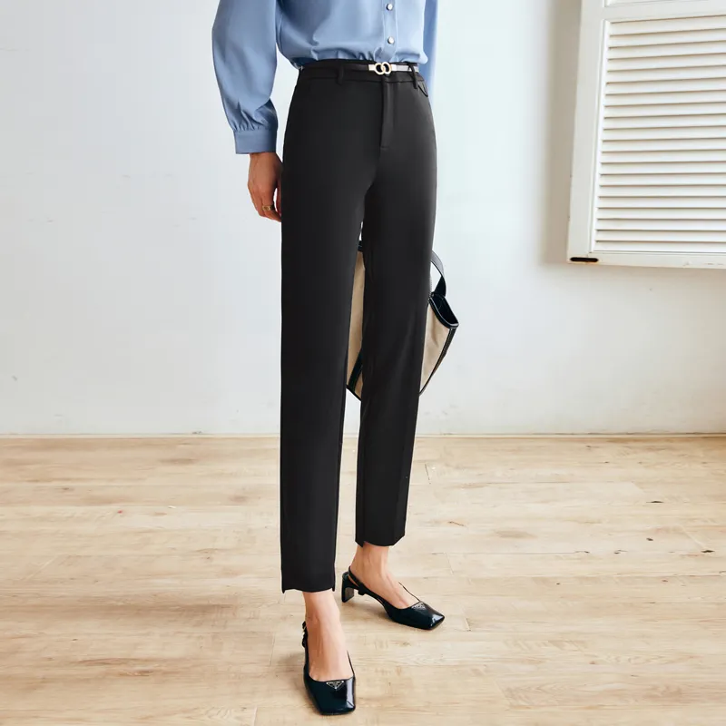 Olrain Suit Trousers Women's Black-3