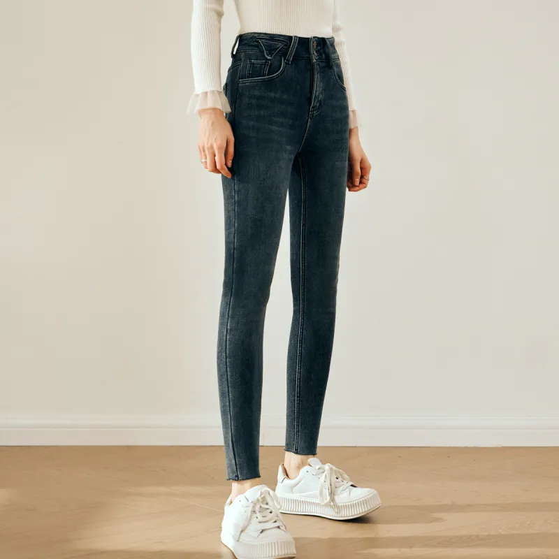 Olrain Jeans Women's Denim Blue-6