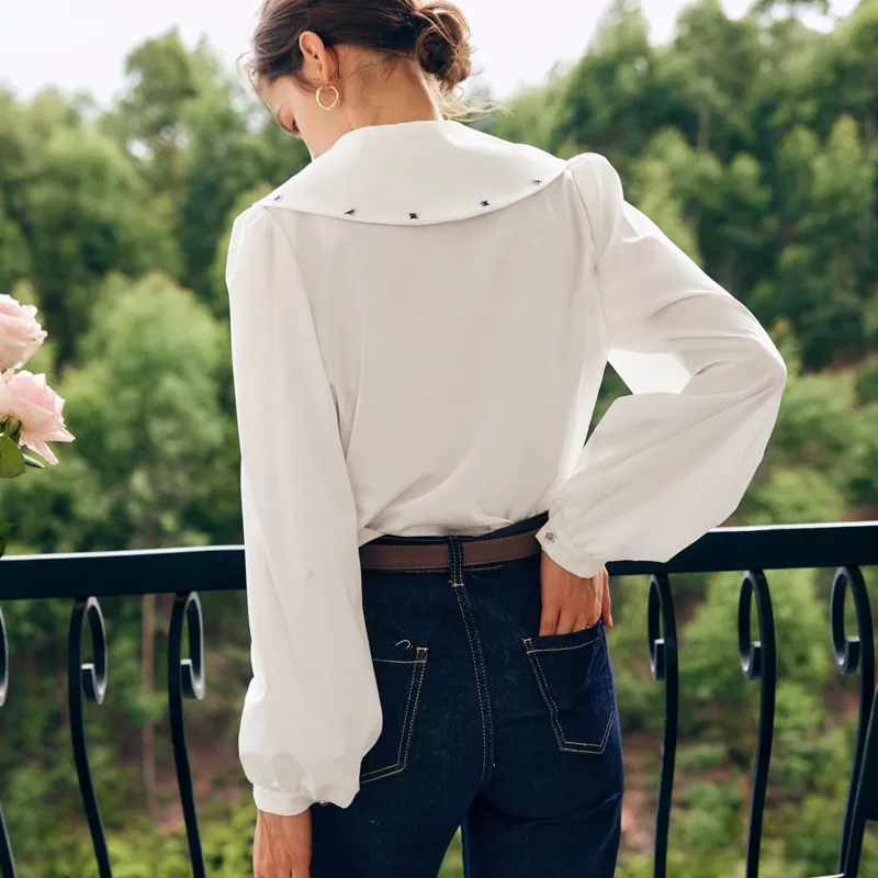 Olrain Shirts Women's White-1