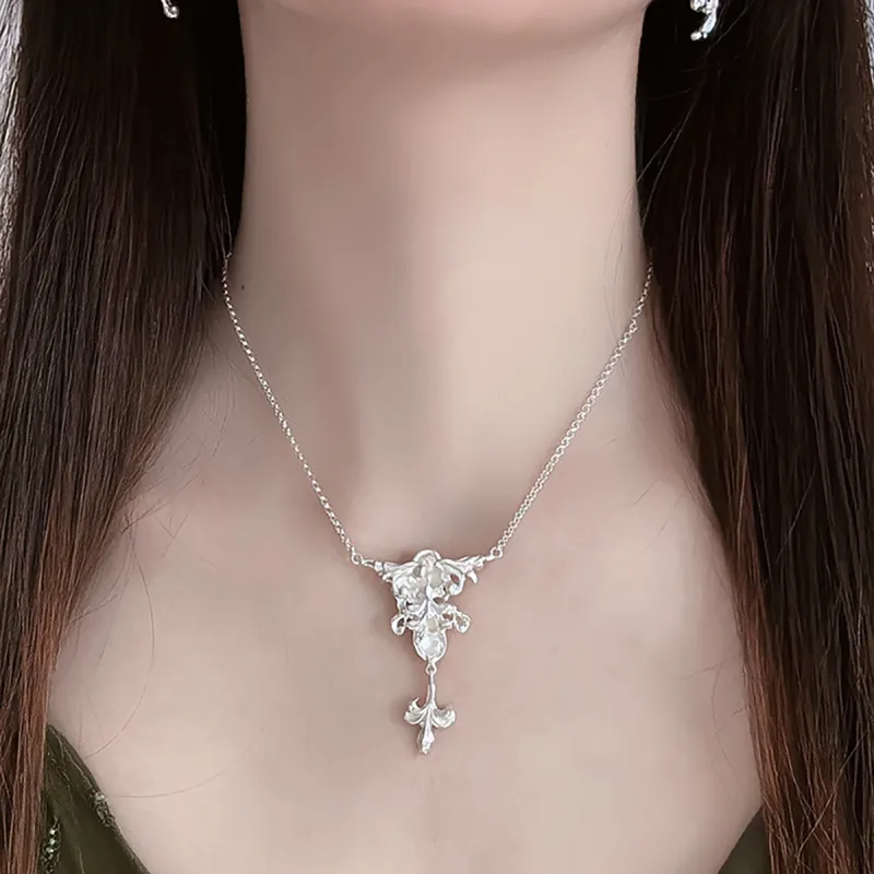 Qurioustone 925 Sterling Silver Necklaces Unisex-4