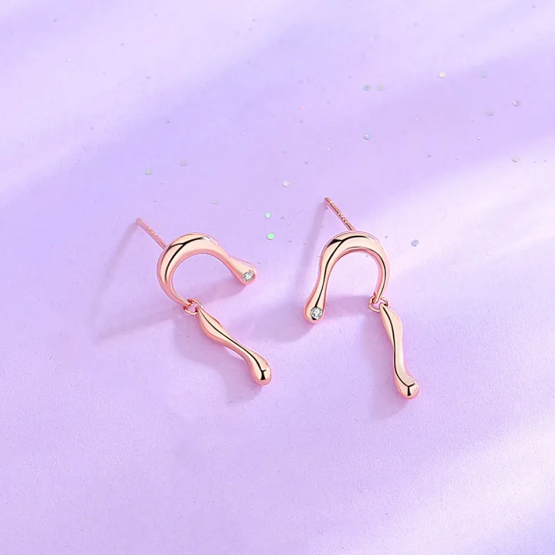Nine Music S925 Silver Earrings Women's-1