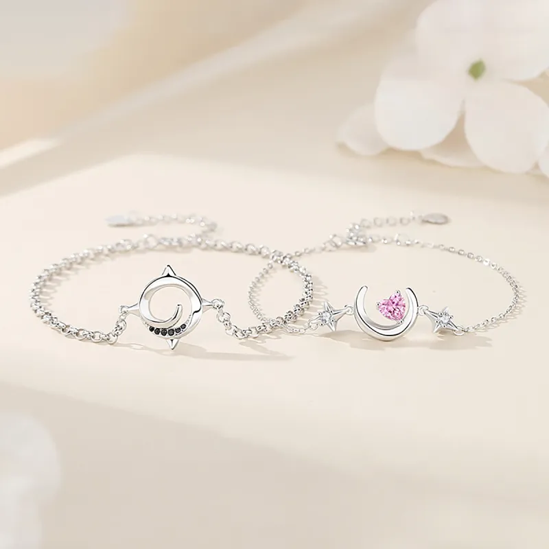 Nine Music S925 Silver Bracelets Unisex-2