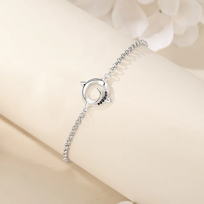 Nine Music S925 Silver Bracelets Unisex-16