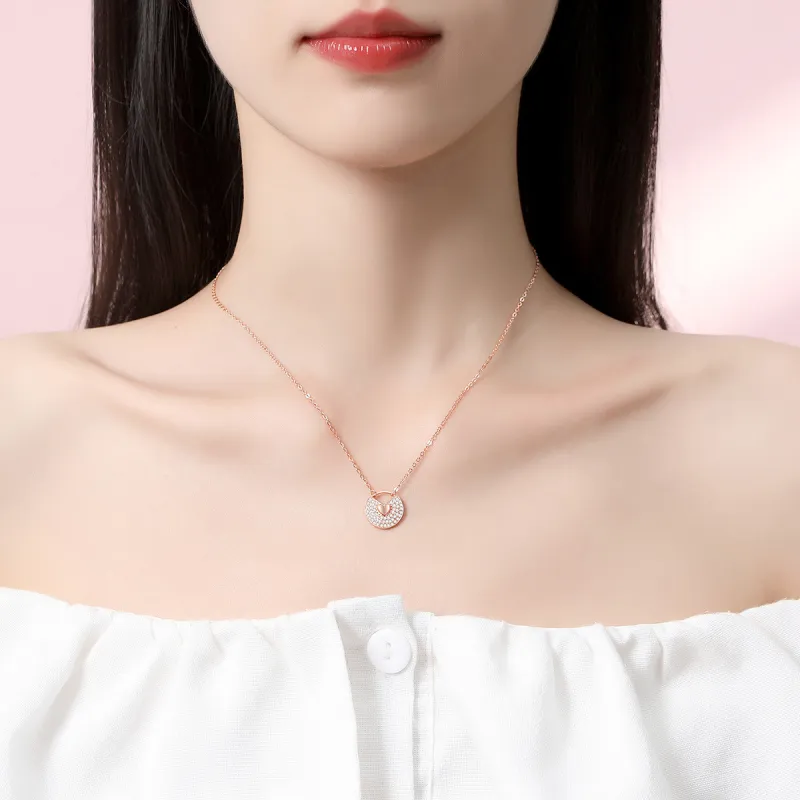 Nine Music S925 Silver Necklaces Women's-3