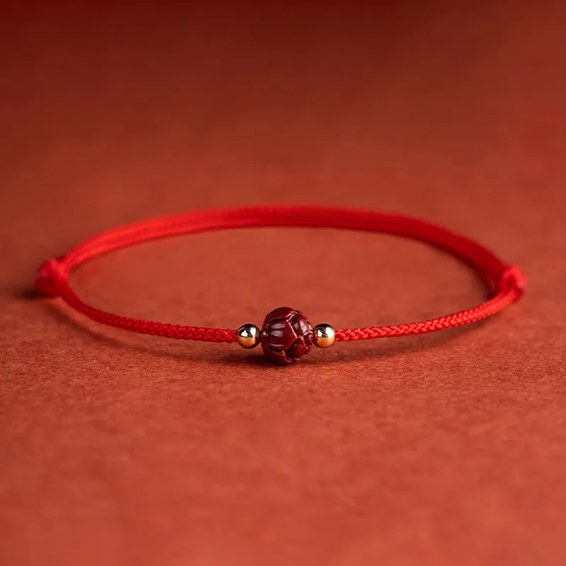 Nine Music Reconstructed Cinnabar Bracelets Unisex-1